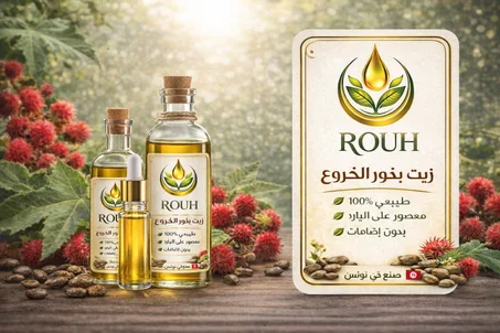 زيت الخروع الطبيعي 100%