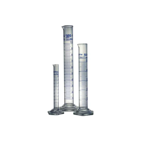 EPROUVETTE EN VERRE BOROCILICATÉ 3.3