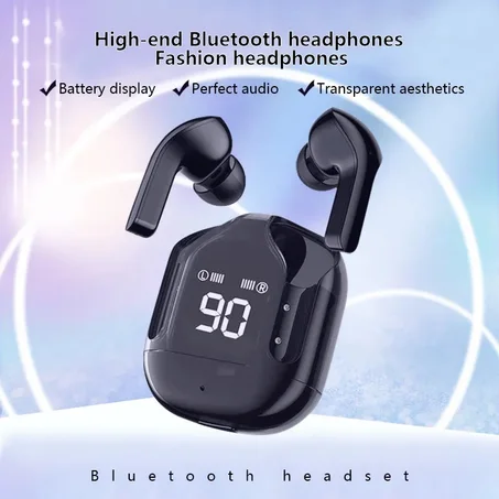 Digital Screen Bluetooth Headphones سماعات بلوتوث بشاشة رقمية