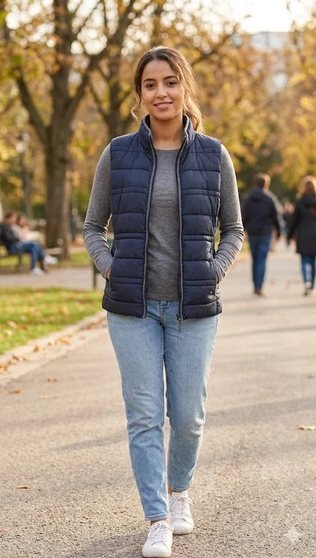 جيلي نسائي أنيق وعصري (لون أزرق غامق)