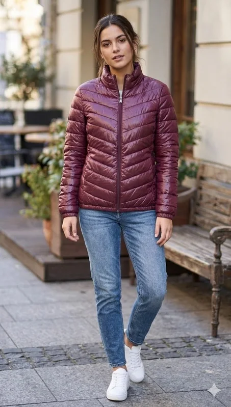 جاكيت بافر نسائي خفيف وعصري