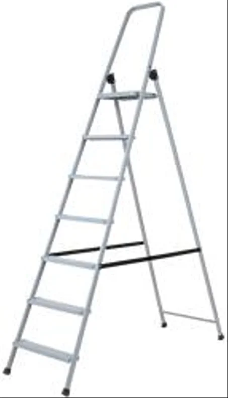 Escabeau 7 marches en acier