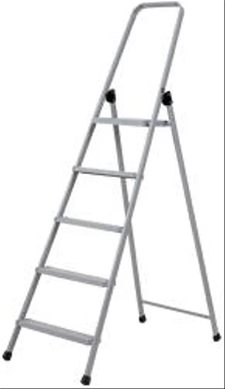 Escabeau 5 marches en acier