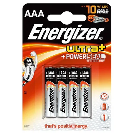 PILE LR03 ALCALINE AAA MN2400 1.5V X4 ENERGIZER