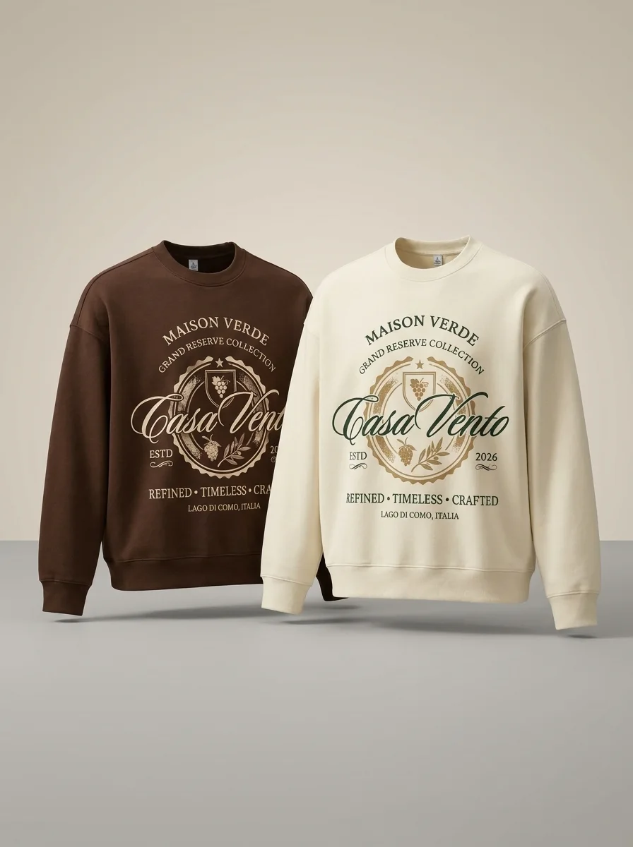 Sweatshirt Maison Verde – Collection Premium