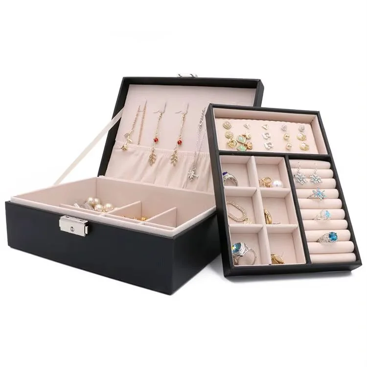 💎Boîte à Bijoux Multifonction – Élégance, Organisation & Sécurité 🔐✨