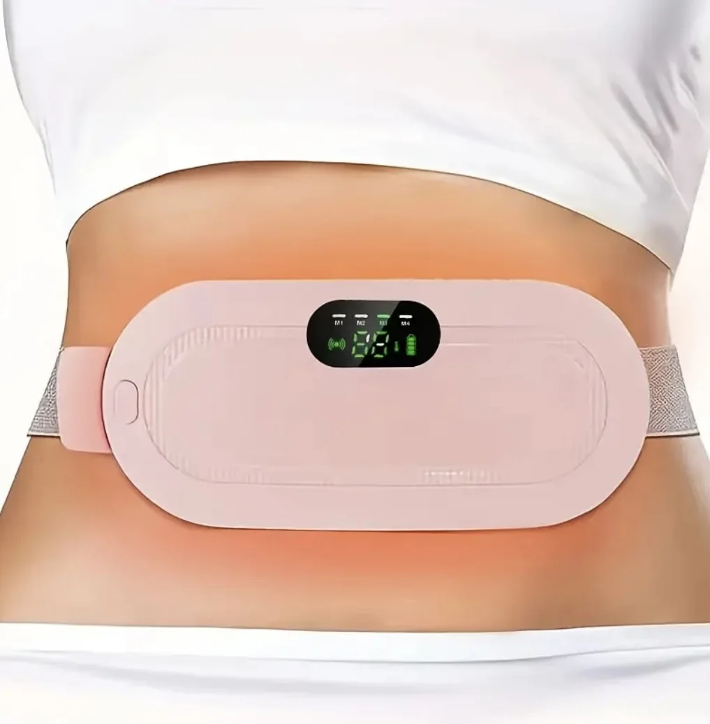 Ceinture Chauffante Menstruelle Rechargeable 🌸 – 3 Niveaux de Chaleur