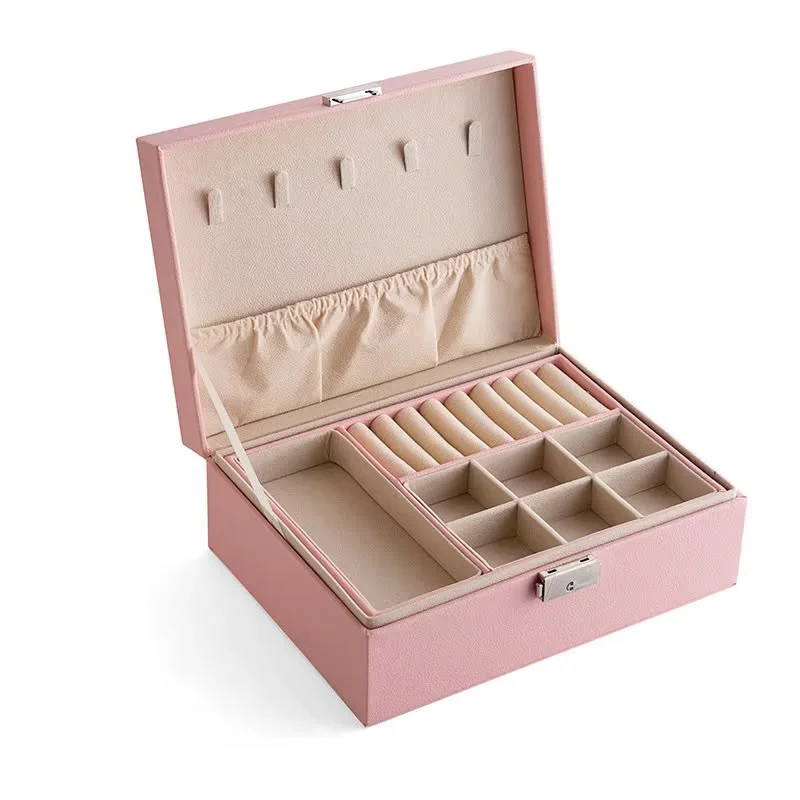 💎Boîte à Bijoux Multifonction – Élégance, Organisation & Sécurité 🔐✨