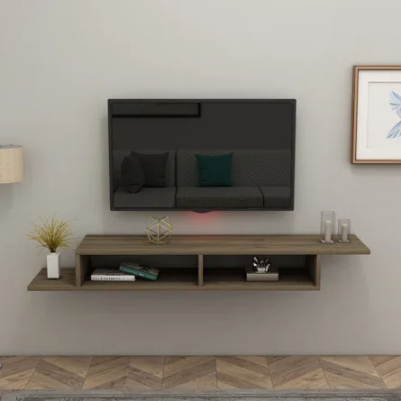 - Meuble TV mural flottant