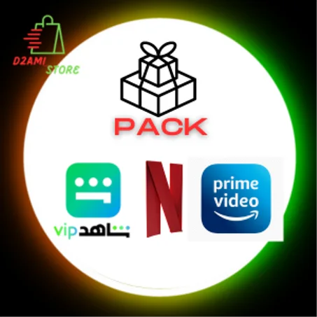 (NETFLIX-SHAHID-PRIME) PACK