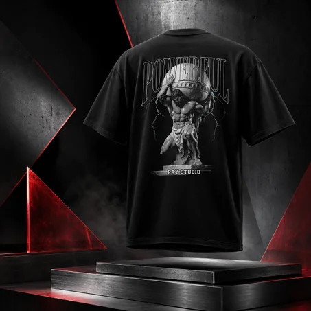 T-shirt Gym  Mythologique Puissant