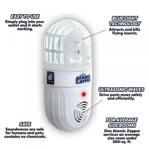 Répulsif ultrason Atomic Zapper antiparasitaire à ultrasons au Maroc