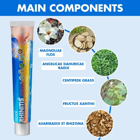 Baume nasal décongestionnant