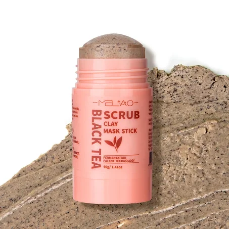 masque thé noir exfoliant blanchissant