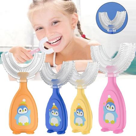 Kids ToothBrush U-Shaped - Heart