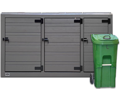 Garbage Bin Sheds