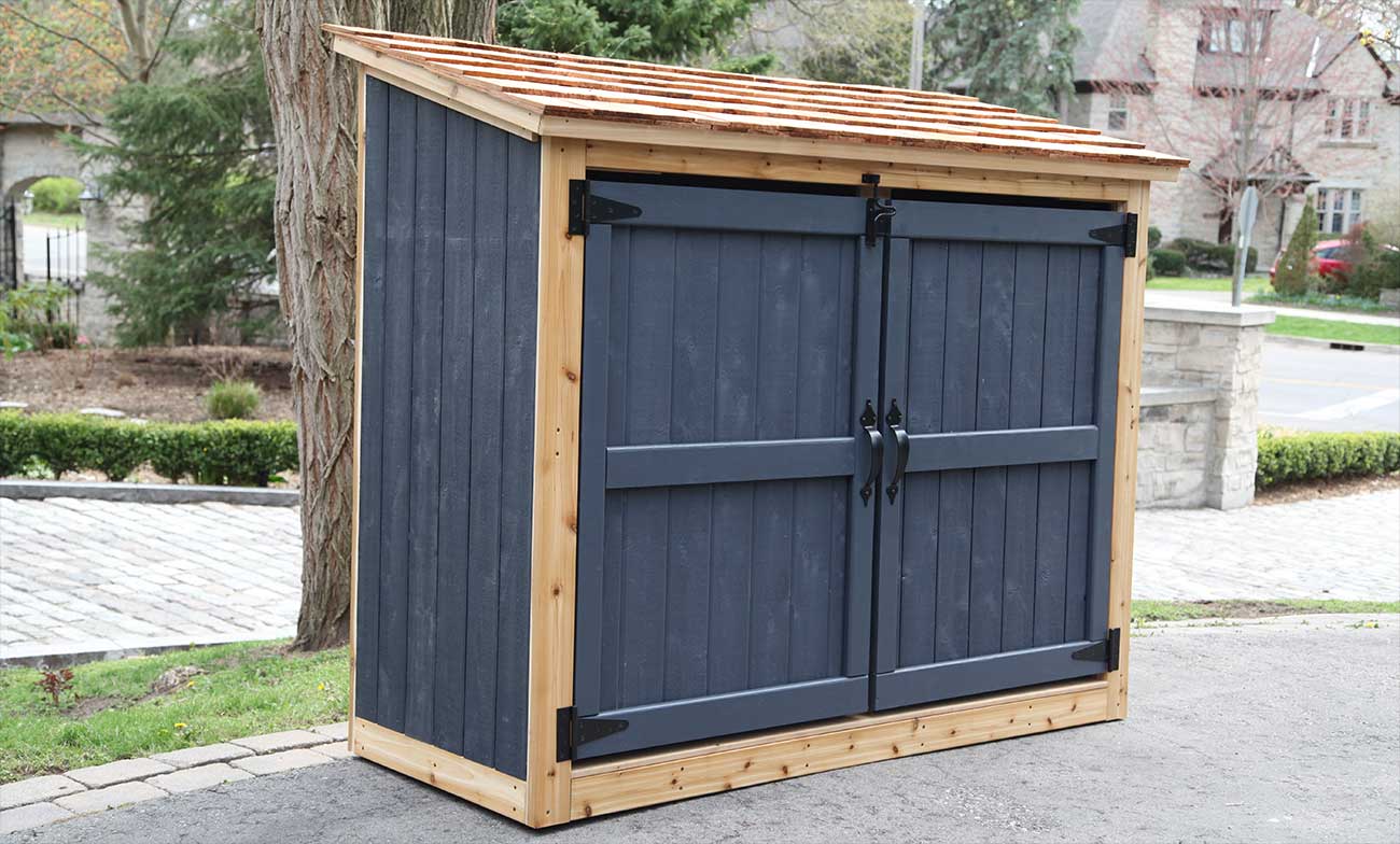 Garden Shed - Cedar Shingle Roof