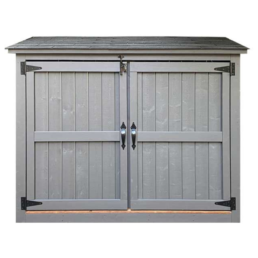 Bike Shed - Asphalt Shingle Roof