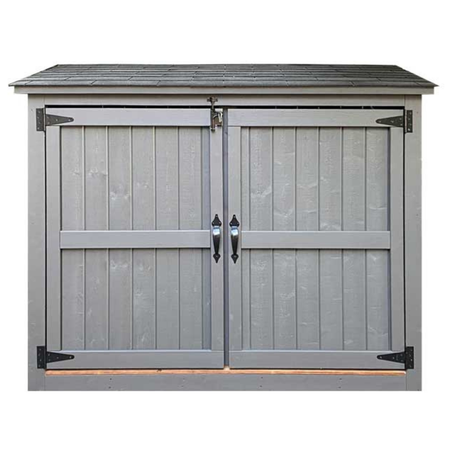 Bike Shed - Asphalt Shingle Roof