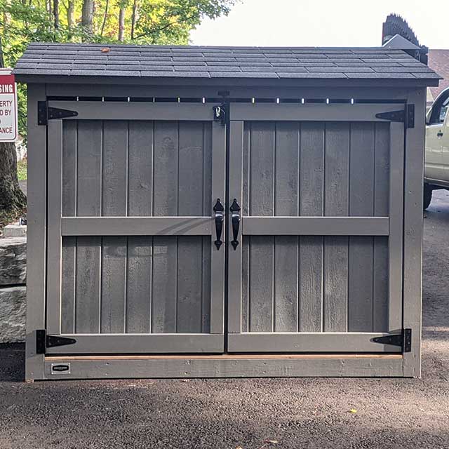 Large Sloped Roof Shed - Asphalt Shingle Roof
