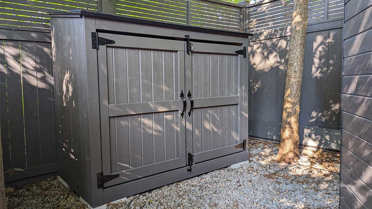 Garden Shed - Metal Roof