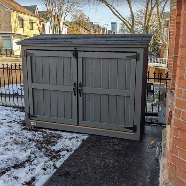 Garden Shed - Asphalt Shingle Roof