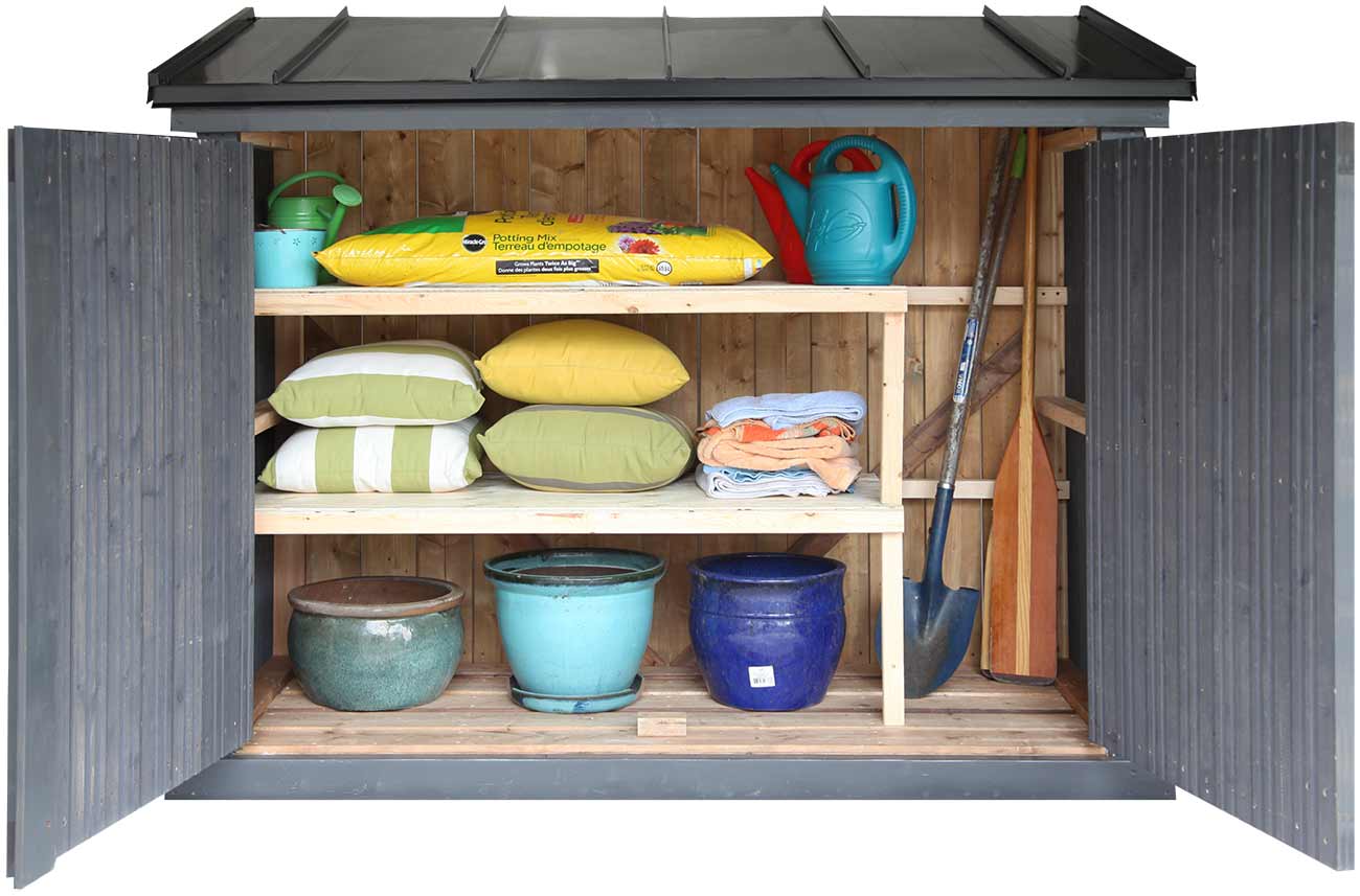 Garden Shed - Cedar Shingle Roof