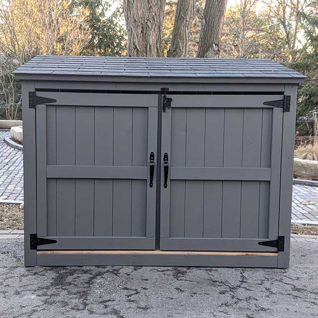 Large Sloped Roof Shed - Asphalt Shingle Roof
