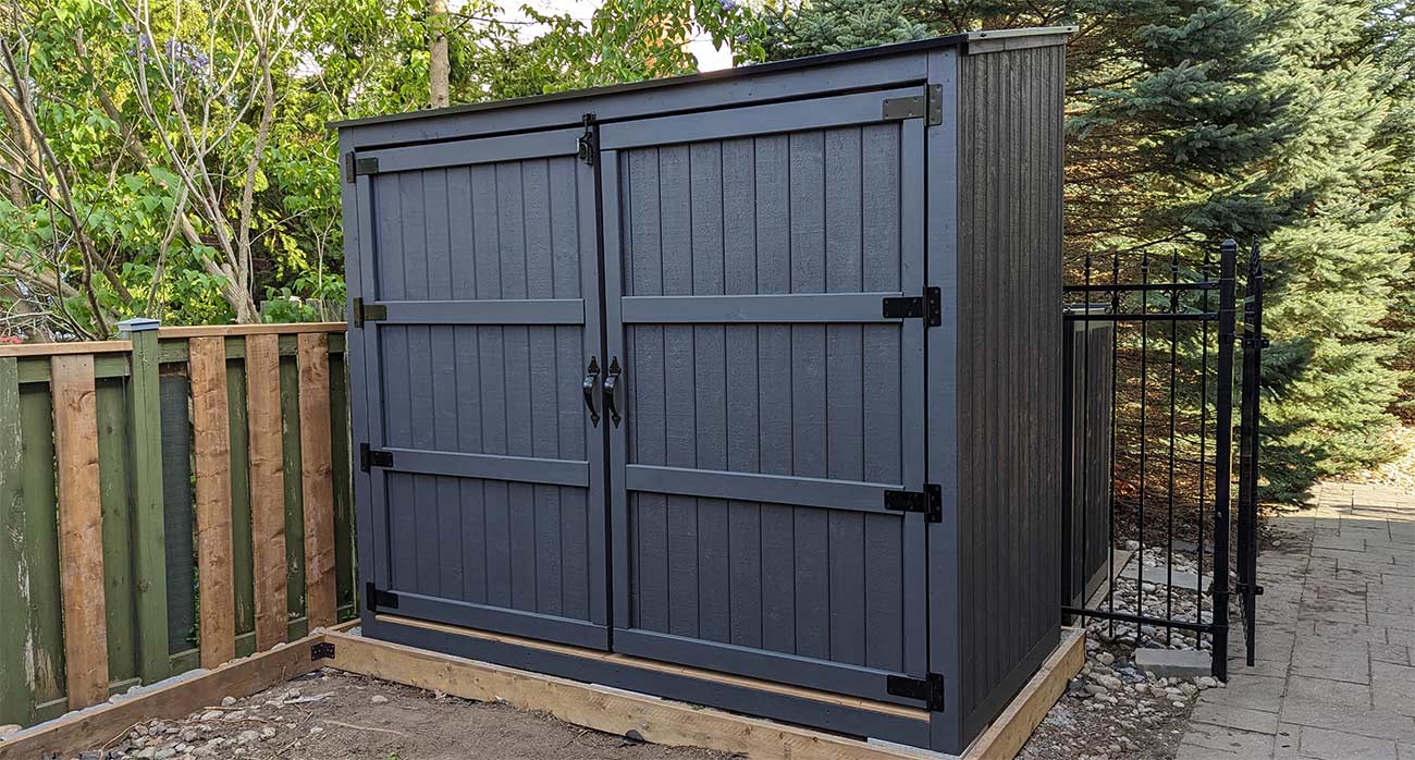 XL Garden Shed — From