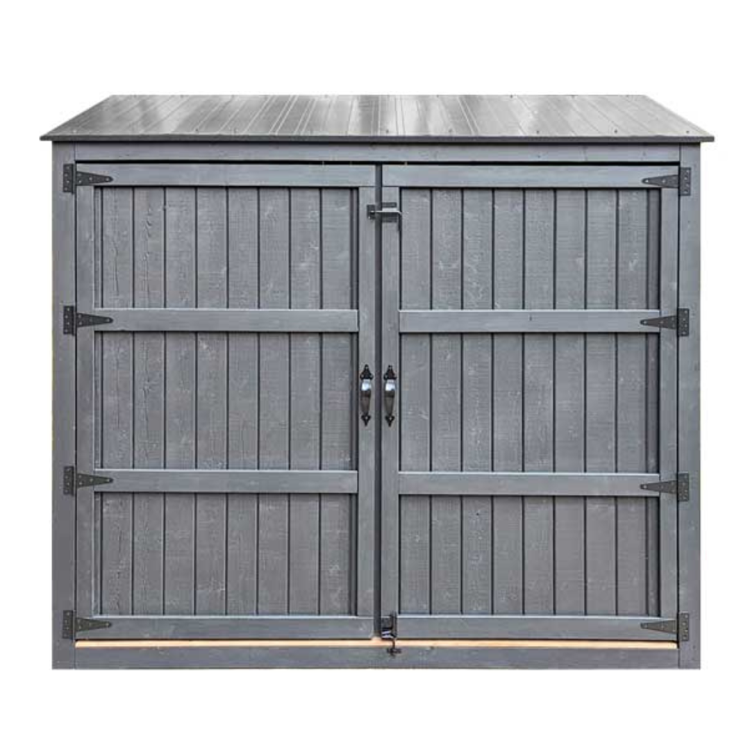 Large Bins and Bike Shed — From
