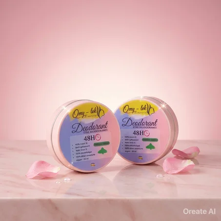 Déodorant naturel  2pieces