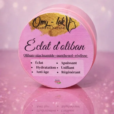 Crème d'oliban et niacinamide