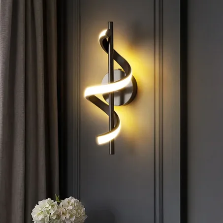 APPLIQUE MURALE LED SPIRALE