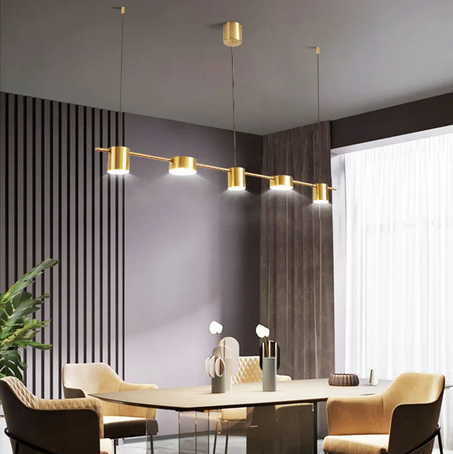 Plafonnier LED au Design Moderne - 120 cm