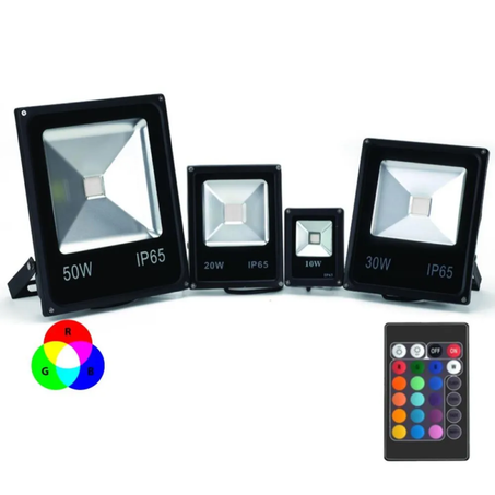 Projecteur LED RGB IP65