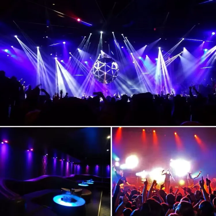 Projecteur LED RGB & Haut-Parleur Bluetooth – Jeu de Lumière pour Fêtes