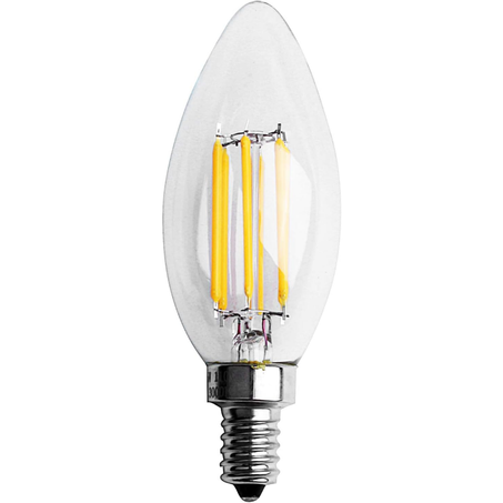 Lampe Flamme LED Filament C35 E14 4W 2700k/6500k