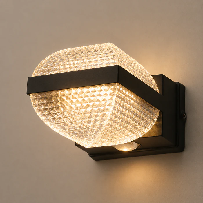 Applique Murale LED Double Faisceau IP65 – Design Moderne