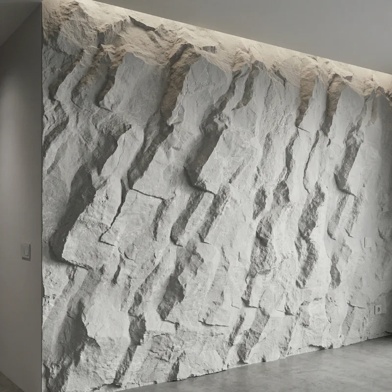 Panoramik Plâtre-Revêtement murale 3D en plâtre