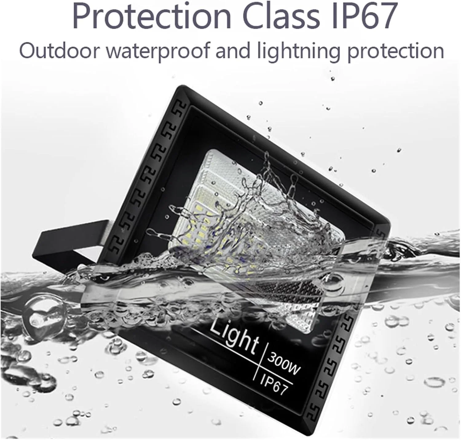 Projecteur LED Solaire SMD – 100W / 200W | IP66 | 6500K