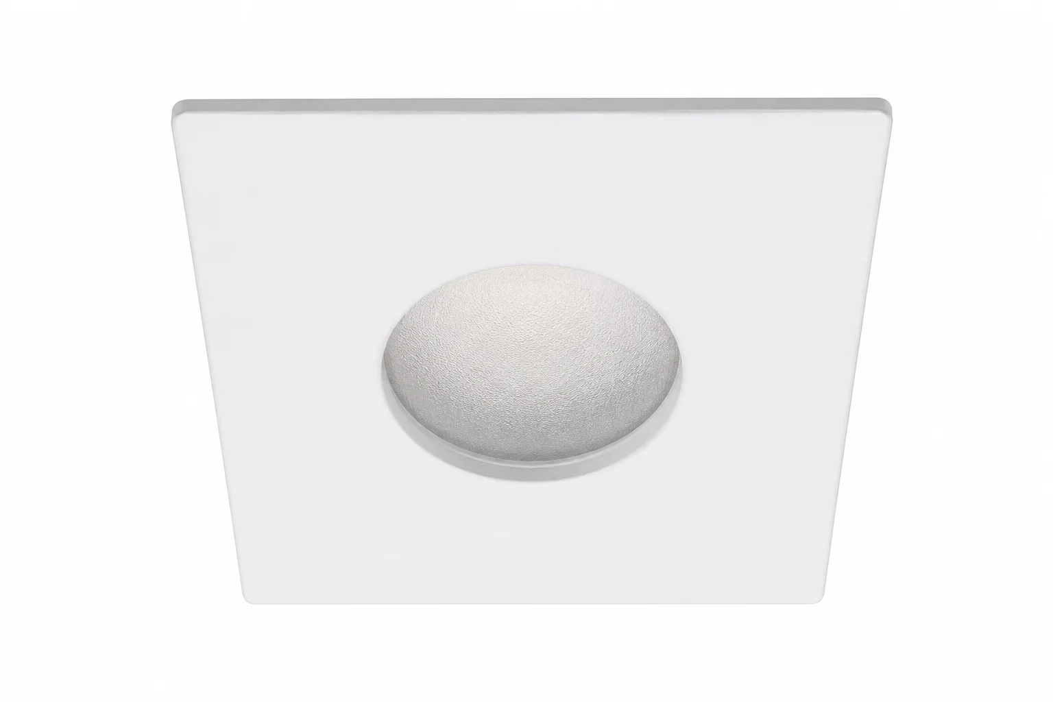Spot Aluminium Carré Étanche IP65 – Blanc
