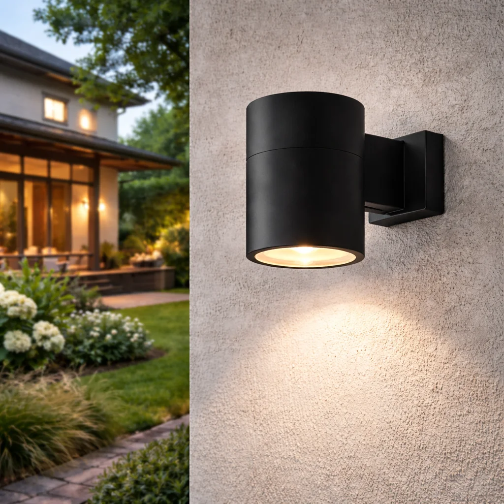 Spot Mural Extérieur GU10 (Ampoule Remplaçable) – Étanche & Durable