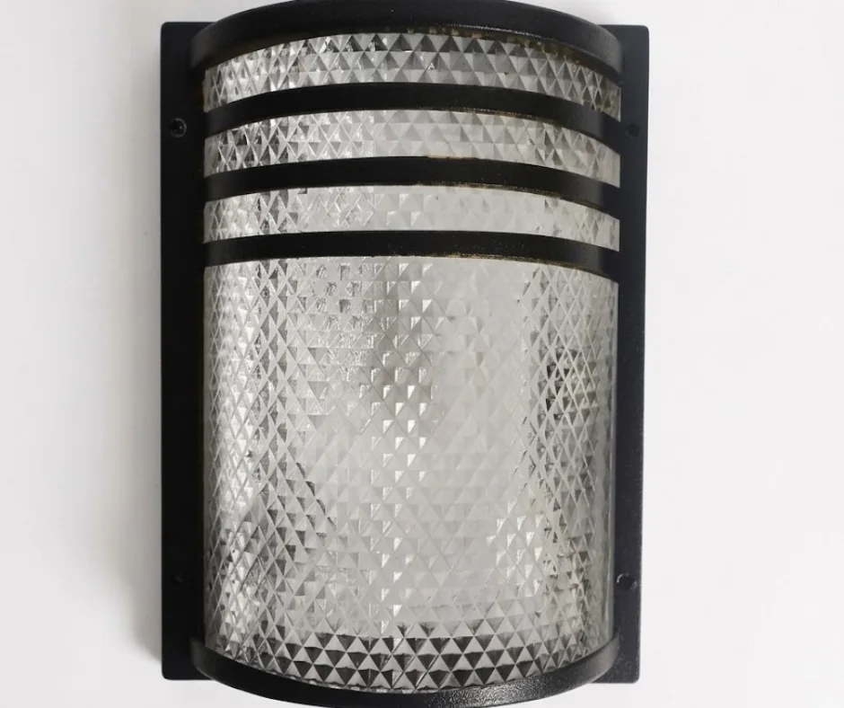 Applique Murale IP65 – Noir Aluminium