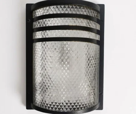 Applique Murale IP65 – Noir Aluminium