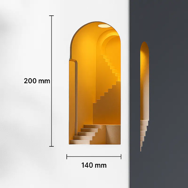 Applique d'Angle Encastrée 