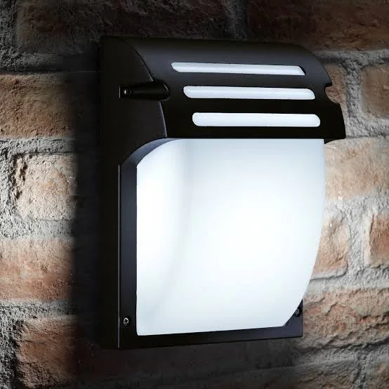Applique Murale Extérieure IP65 – Aluminium Noir