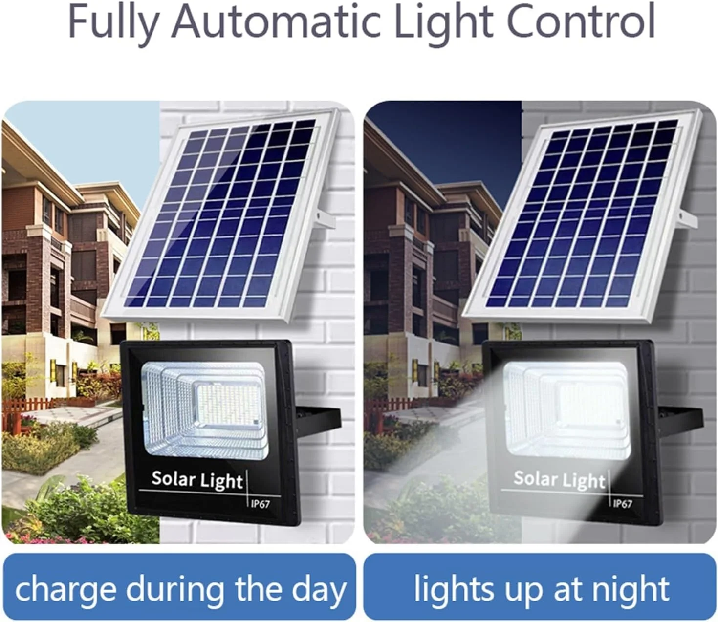 Projecteur LED Solaire SMD – 100W / 200W | IP66 | 6500K