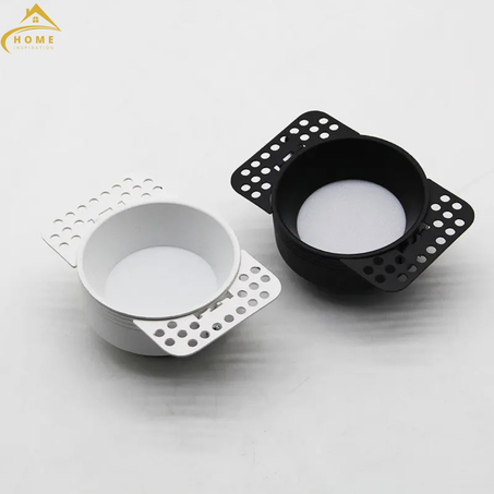 Spot LED Encastrable Sans Cadre – Trimless Blanc / Noir