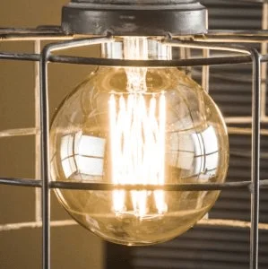 Lampe LED Vintage Globe 4W G95 E27 - Lumière Jaune