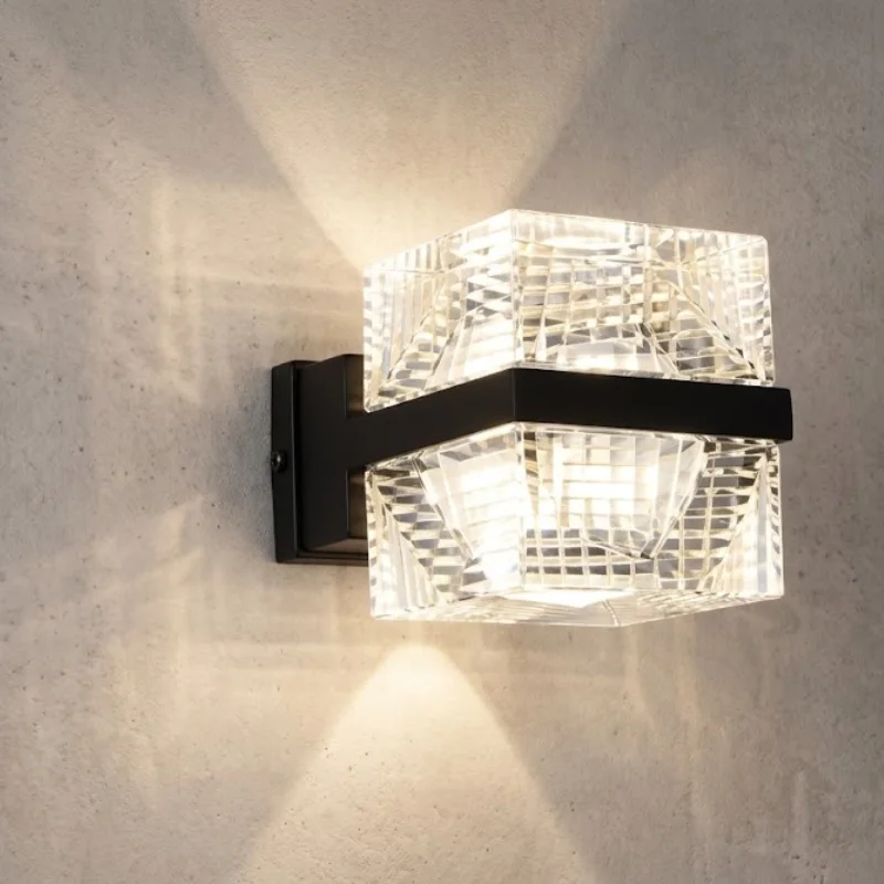 Applique Murale LED Double Faisceau IP65 – Élégance & Effet Lumineux
